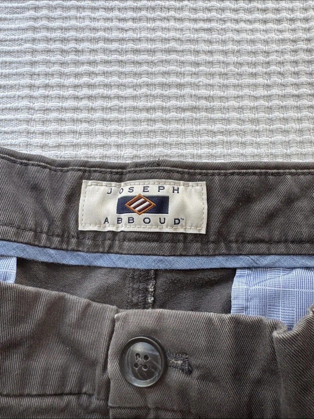 Joseph Abboud Men's Chinos - Charcoal Gray